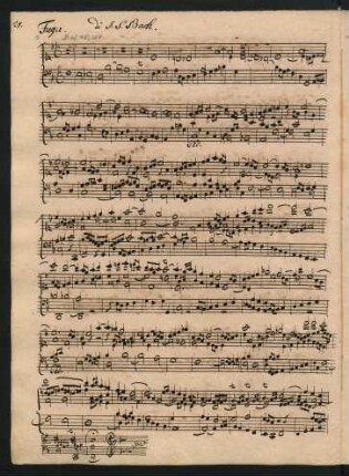 Präludien und Fugen. Auszüge; org; F-Dur; BWV 540b