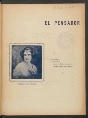 [Fotografía de] Amelita Ruíz Hurtado