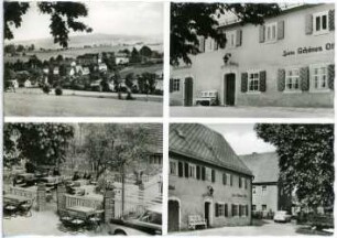 Theisewitz. Ortsansicht - Gasthof Zum Schönen Otto