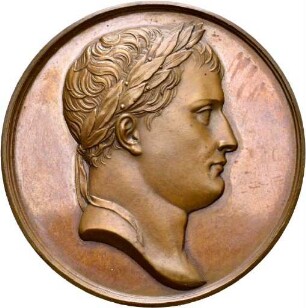 Medaille auf den Aufenthalt Napoleons auf St. Helena 1821