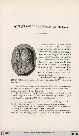 3. Pér. 16.1896: Quelques oeuvres inédites de Pigalle