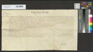 Papst Urban VIII. verleiht dem Erzbischof Ferdinand von Köln die Befugnis, die Inquisitores hereticae pravitatis zu ernennen.