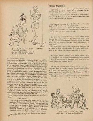 "Ihr neuester Roman, Herr Doktor, - wundervoll!" "Früher hab i net g'raucht..."