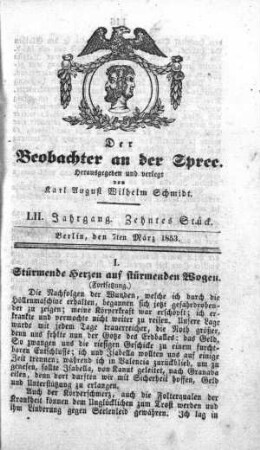 10. Stück, 7. März 1853