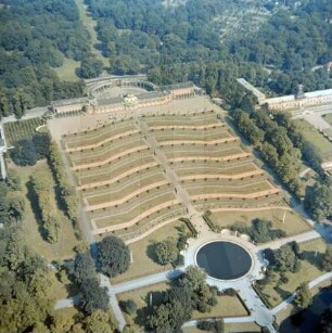 Schloss Sanssouci in Potsdam : Blickrichtung Nordosten
