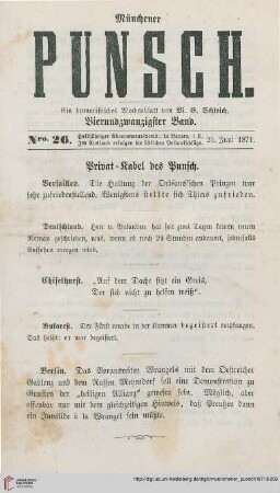 Nro. 26 (25. Juni 1871)