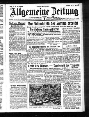 Gelsenkirchener allgemeine Zeitung. 1904-1943