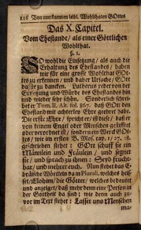 216-245, Das X. Capitel.