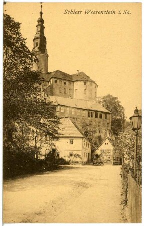 Weesenstein. Schloss