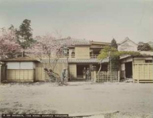 Das Teehaus Sakura-ya in Yokohama, Honmoku