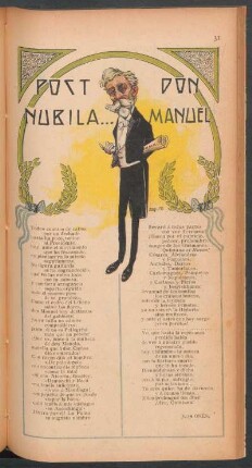 Post nubila ... Don Manuel