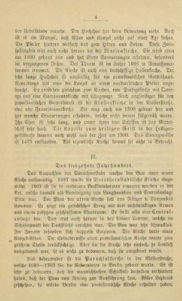 II. Das siebzehnte Jahrhundert