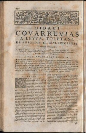 De Frigidis Et Maleficiatis