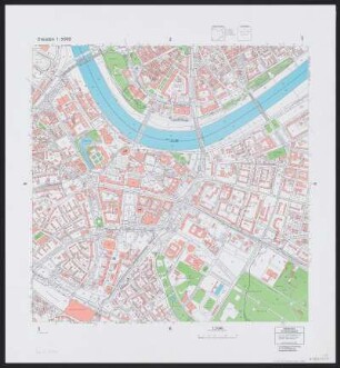 1 : Gemarkungen Dresden Altstadt I, Altstadt II, Neustadt, Friedrichstadt, 1994 : 1 : Gemarkungen Dresden Altstadt I, Altstadt II, Neustadt, Friedrichstadt. - 27. Aufl. - [Dresden] : Stadtvermessungsamt , 1994. - 1 Kt. : mehrfarb.
