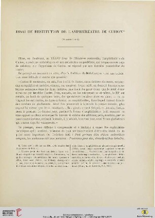 Essai de restitution de l’amphithéâtre de Curion