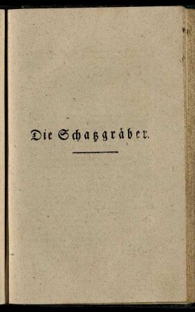 Die Schatzgraeber