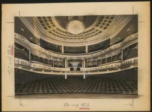 Hoftheater, Weimar: Ansicht Zuschauerraum