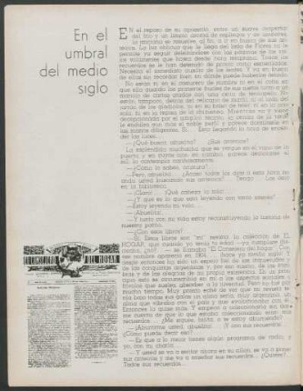 En el umbral del medio siglo