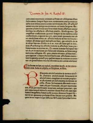 Tractatus de lya. et rachel. uxoribus iacob. et de concubinis eius. bala et zelpha ...