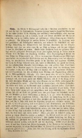 Encyklopädie des gesammten Erziehungs- und Unterrichtswesens, 3. Göthe - Kindheit