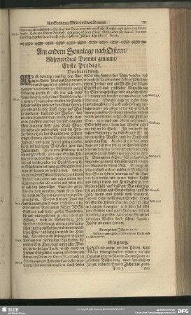 Am andern Sonntage nach Ostern, Misericordias Domini genannt