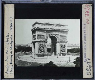 Paris, Arc de Triomphe de l’Étoile