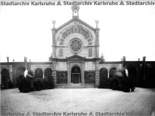Beichel, Friedrich. Friedhofskapelle auf dem Hauptfriedhof