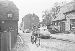 Unübersichtliche Straßenverhältnisse im Stadtteil Beiertheim