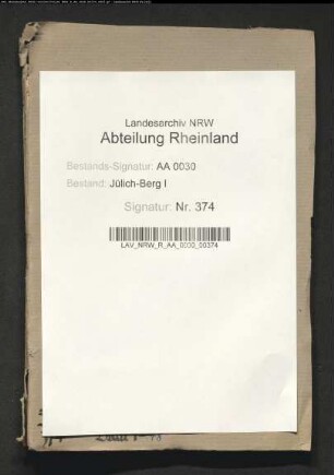 Gerhard von LOEN, Herr zu JÜLICH und Graf zu BLANKENHEIM
