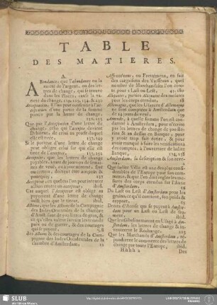 Table Des Matieres