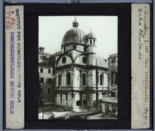 Venedig, S. Maria dei Miracoli : Außenansicht