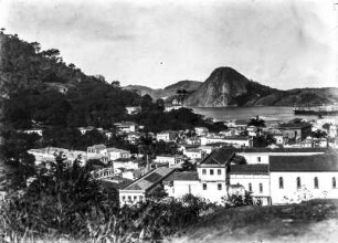 Zuckerhut und Vitória : Blick über die Stadt Vitória. Im Hintergrund Bucht und Zuckerhut