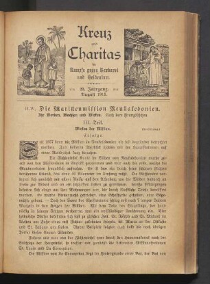 23. Jahrgang. August 1915