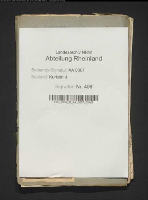 Ernennung der Statthalter und ihre Instruktionen