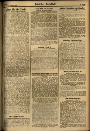 Zweite Ausgabe vom Mittwoch, den 21. Oktober 1936.