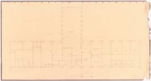 Sanatorium Birkenhaag, Berlin-Lichtenrade Erweiterung: Grundriss Erdgeschoss 1:100