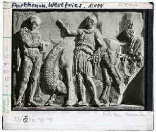 Athen: Parthenon, Westfries