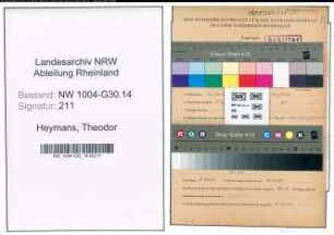 Entnazifizierung Theodor Heymans , geb. 23.06.1914 (Matrose)