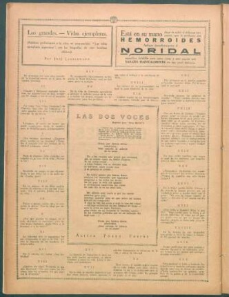 Las dos voces