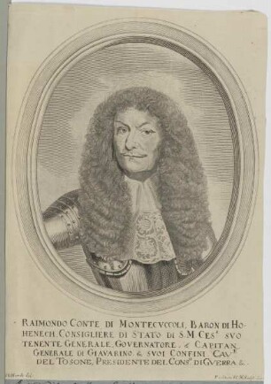 Bildnis des Raimondo, Conte di Montecvccoli