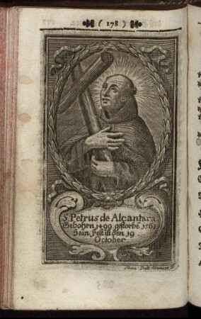 S. Petrus de Alcantara.