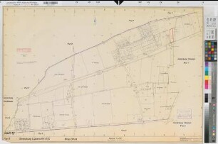 Stockum (Unna), Siddinghausen (Unna), Zusammenlegung Stockum-Siddinghausen, Bl. 12 Zuteilungskarte Lünern Flur 6