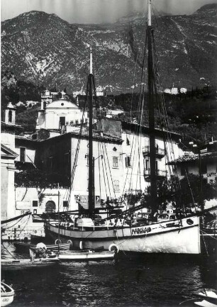 Der Hafen von Malcesine, Garda-See