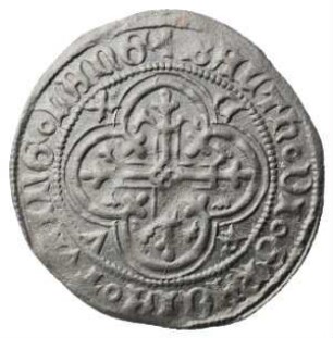Fundmünze, Fürstengroschen (12 meißnische Pfennige), 1401 - 1406