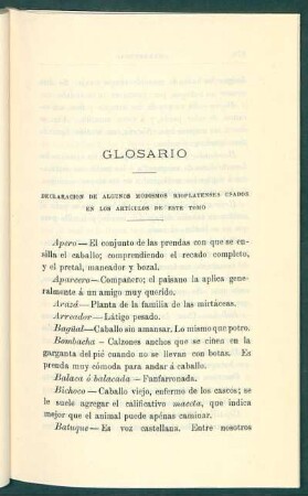 Glosario