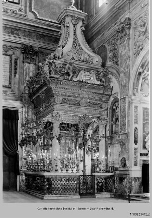 Santissima Annunziata, Cappella dell'Annunciazione, Tempietto dell'Annunziata, Florenz