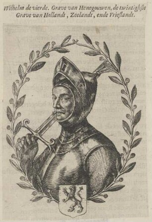 Bildnis von Wilhelm de vierde., Graf von Holland