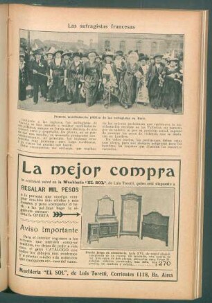 Las sufragistas francesas