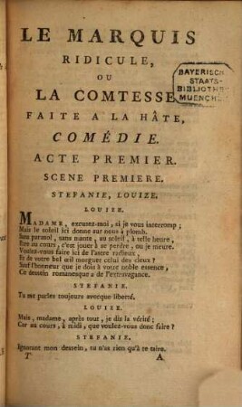 Oeuvres de Scarron : Théatre