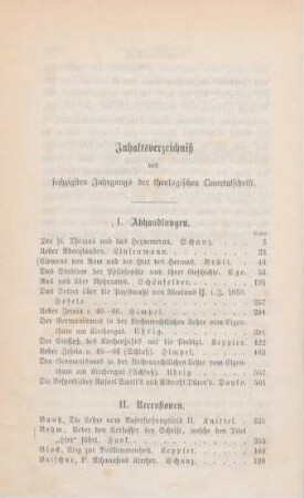 726-728 Inhaltsverzeichnis